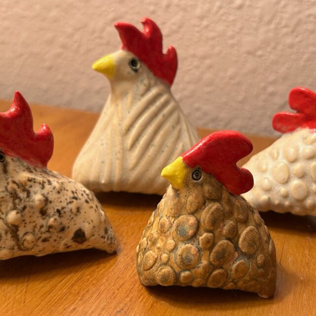 There's always something new!New workshops: chickens and tiny housesNew clay inventory includes WAC-approved Cone 6 clayFamily Clay Sundays return Feb. 1Next round of kids' classes starts next week!Link in profile.