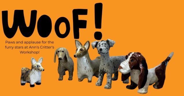 Paws-itively adorable! 🐾Our studio is buzzing with creativity, and these fuzzy friends are just the beginning. Want to see our space and find your next favorite hobby? Come say hi! See you at the Center! 🏺 #salemoregon #salemor #ceramic #crafty #spring #springvibes