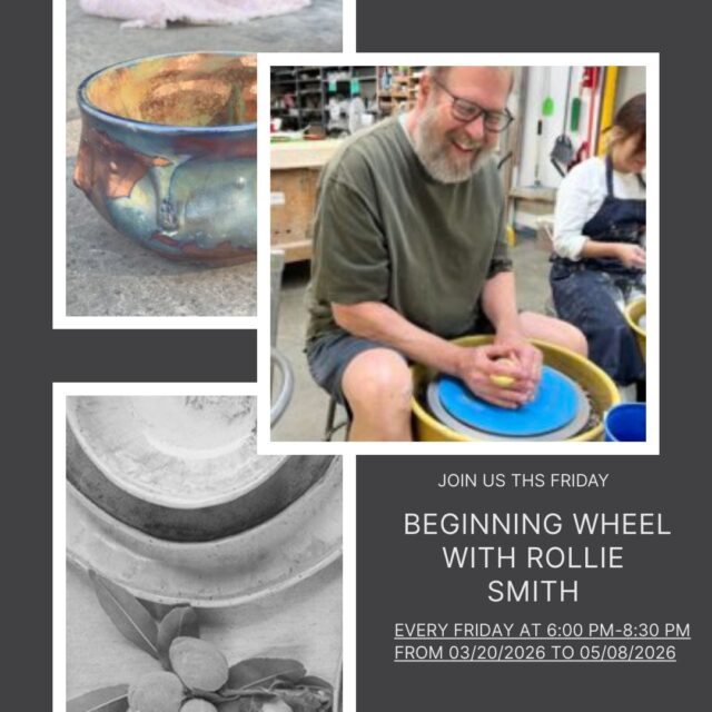 Friday night plans? Sorted. Unwind from the weekly grind and get behind the wheel with Rollie. See you at the studio! Register today. Link in bio.#PotteryWheel #TGIF #SalemOregon #salemor #salemoregon #weekends #TGIF #tgıf #clay #potterywheel