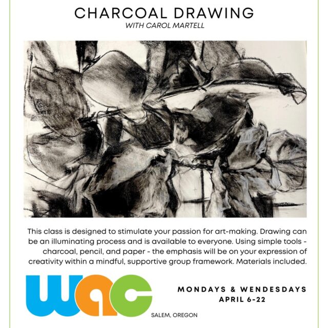 Getting "shady" in the best way possible! ✏️Join us at the Willamette Art Center for our Charcoal Drawing class starting April 6th. Whether you’re a pro or have never picked up a stick of willow charcoal, we’ll help you make your mark in a supportive, creative environment. 🖤Ready to find your flow? Spaces are limited—snag your spot at the link in our bio! 🏃💨#WillametteArtCenter #SalemOregon #CharcoalDrawing #GetMessy #SalemArts #DrawingClass #LearnArt #CreativeSalem #StudioLife