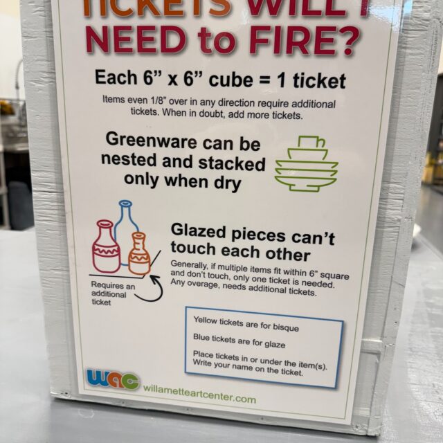 You want to be in the know? Read our latest email:-April course offerings include workshops and charcoal drawing-New signs help patrons navigate the studio space-Earth Day comes to the WAC on April 19-Bailey kiln updateLink in profile.