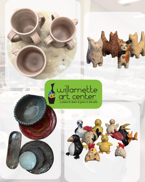 We have so many great workshops coming your way. Grow your skills, make beautiful things and create in a supportive community.Link in bio.#willametteartcenter #pottery #ceramics #SalemIsMOPO #create #MakeArt