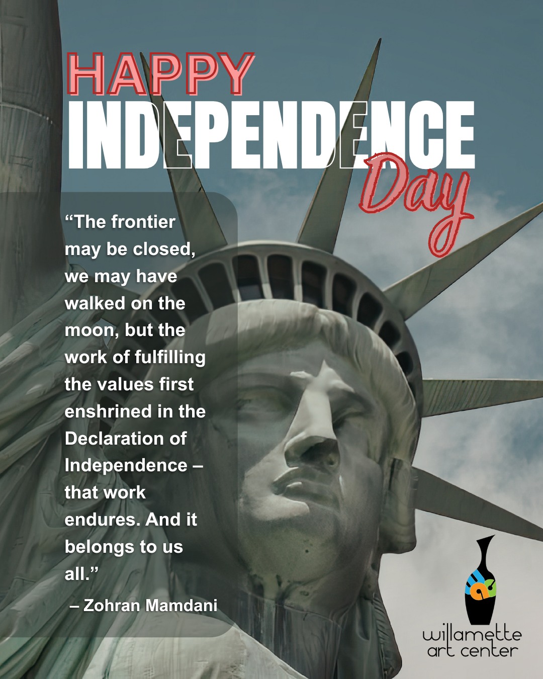 Happy 4th of July! May your gatherings be filled with joy and laughter today. p.s. We're closed today. See you Monday during regular hours!