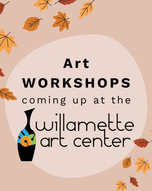 Did you know? Willamette Art Center is not just for potters and ceramic artists: We welcome all artists, and this coming weekend we have some fabulous artsy-fartsy workshops to boost your creativity and fall decor! Join Megan in building some adorable and unique fabric pumpkins in the morning, and in the afternoon, Pam and Theresa are teaching one of their extremely popular stained glass workshops.Spots are limited, register now!#willametteartcenter #salemoregon #artworkshop #stainedglassclass #falldecor